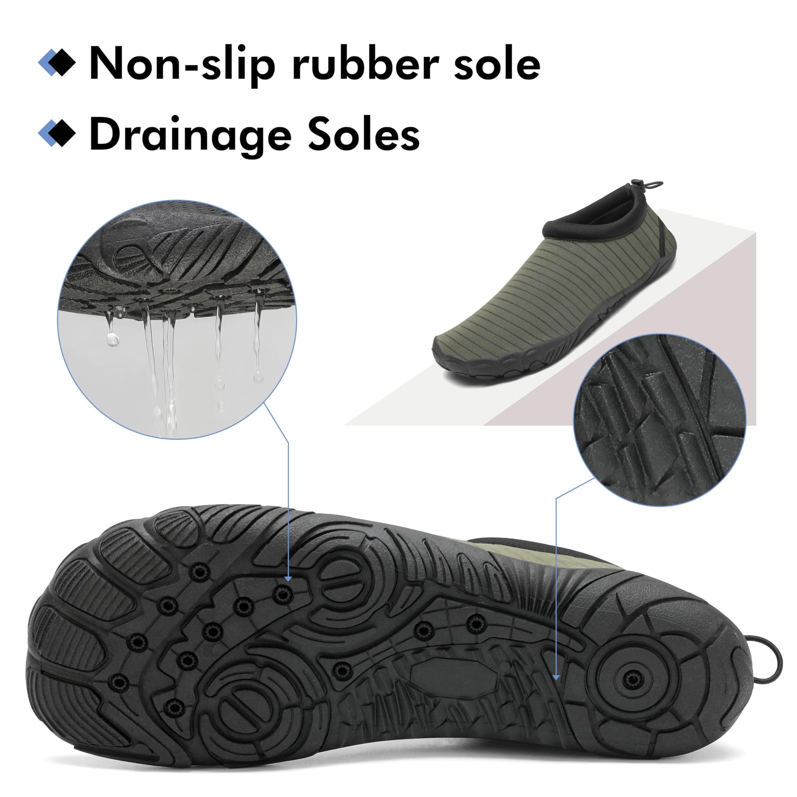 Mishansha Scarpe da Scoglio Donna Scarpette a Piedi Nudi Uomo