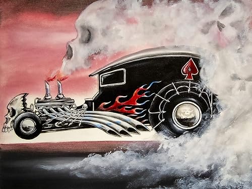 buyartforless CAN EDC456 - Arte de pared (24 x 18), color negro