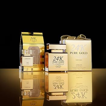 LONKOOM 24K PURE GOLD 女性用香水 Amazon.com : Lonkoom 24K Pure Gold Perfume for Women, Sweet