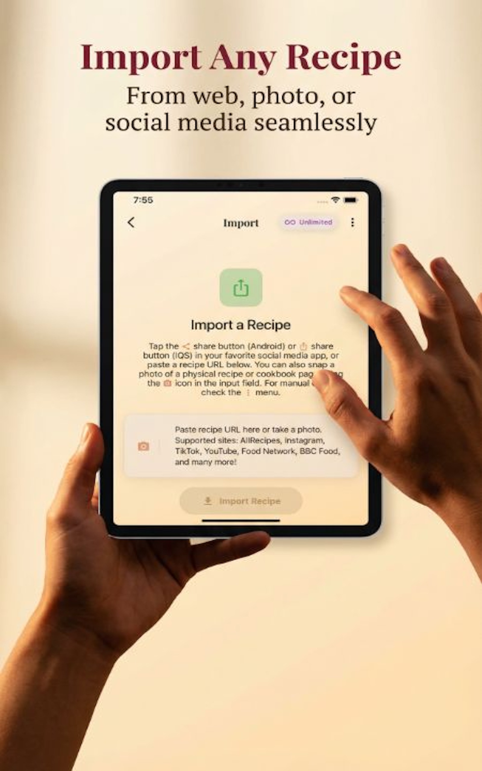 RecipEase Kitchen: AI Recipe Scanner - App on Amazon Appstore