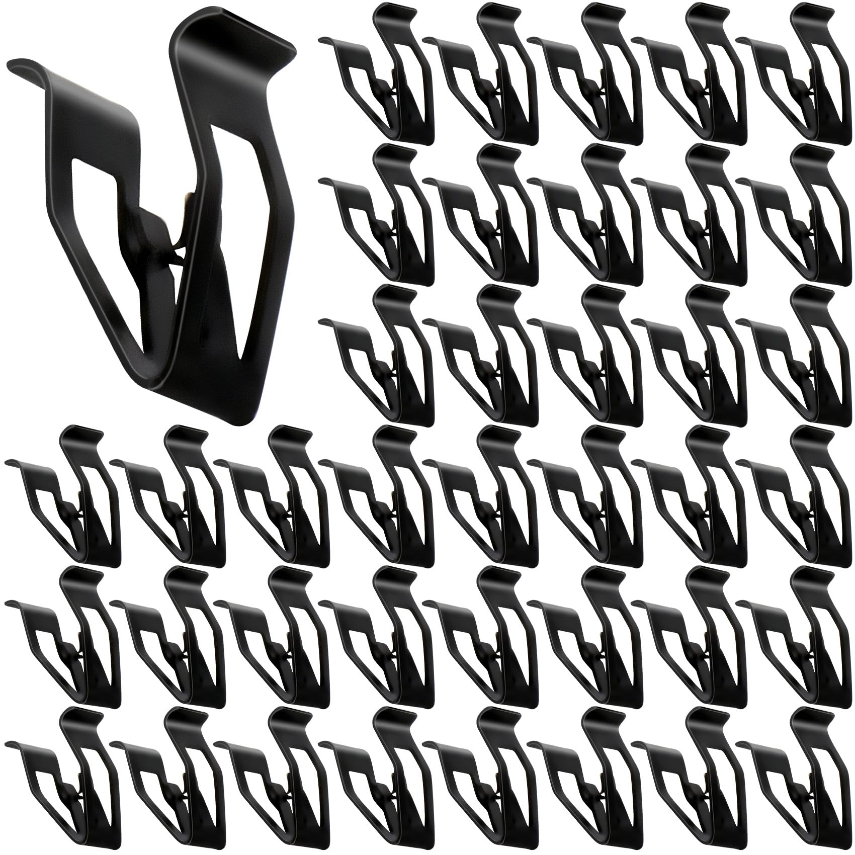 PAGOW30PCS Dashboard Trim Clips Automotive Car Metal Retainer Car Front Console Clip Replacement