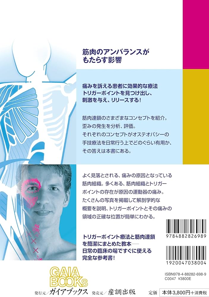 手技療法とオステオパシーにおけるトリガーポイントと筋肉連鎖