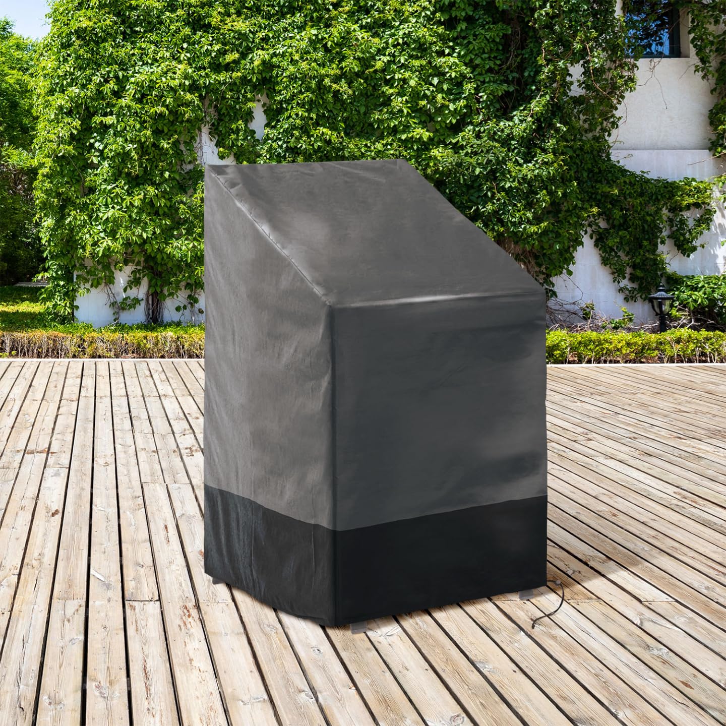 IDMarket - Copertura per 4 a 6 sedies da giardino da esterno 70 x 70 x 120 cm