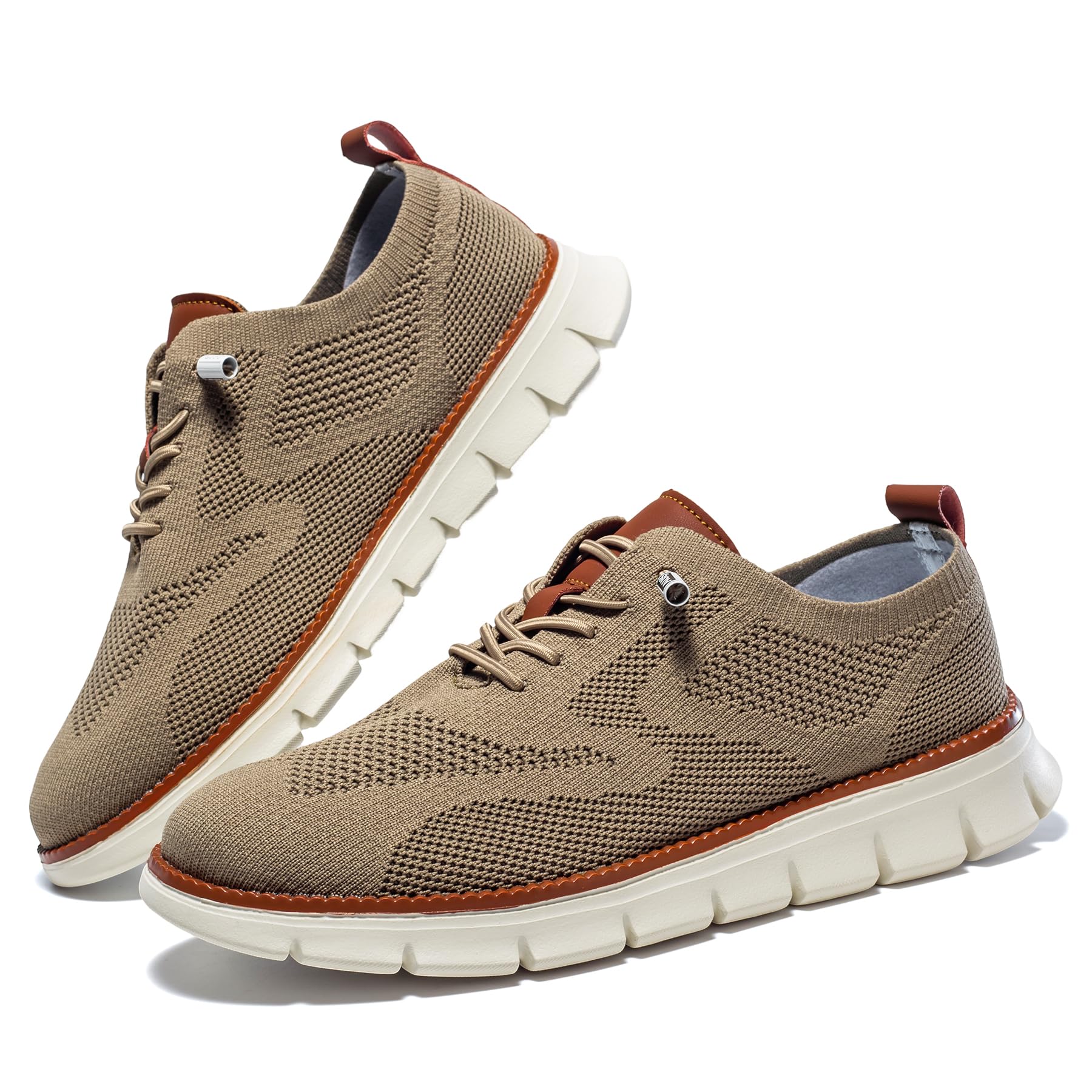 Mens Breeze Shoes Knit Mesh Casual Oxfords Sneakers Comfortable Walking Shoes