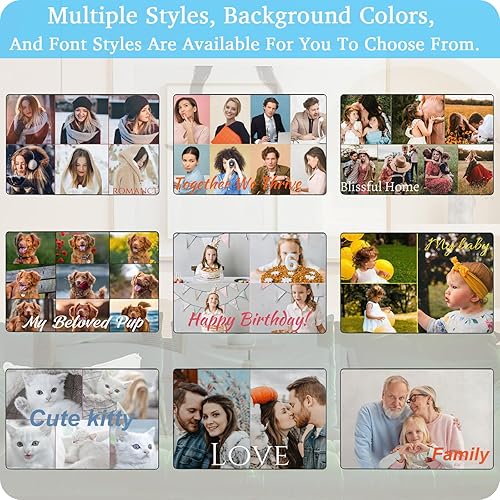 Miniatura 4 de Tapete personalizado para puerta con imagen, logotipo, nombre, texto, antideslizante, lavable, personalizado, rectangular, tapete para suelo de