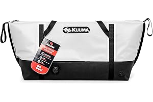 Kuuma Heavy Duty 80 Quart Insulated Fish Bag with Drain Plug -...