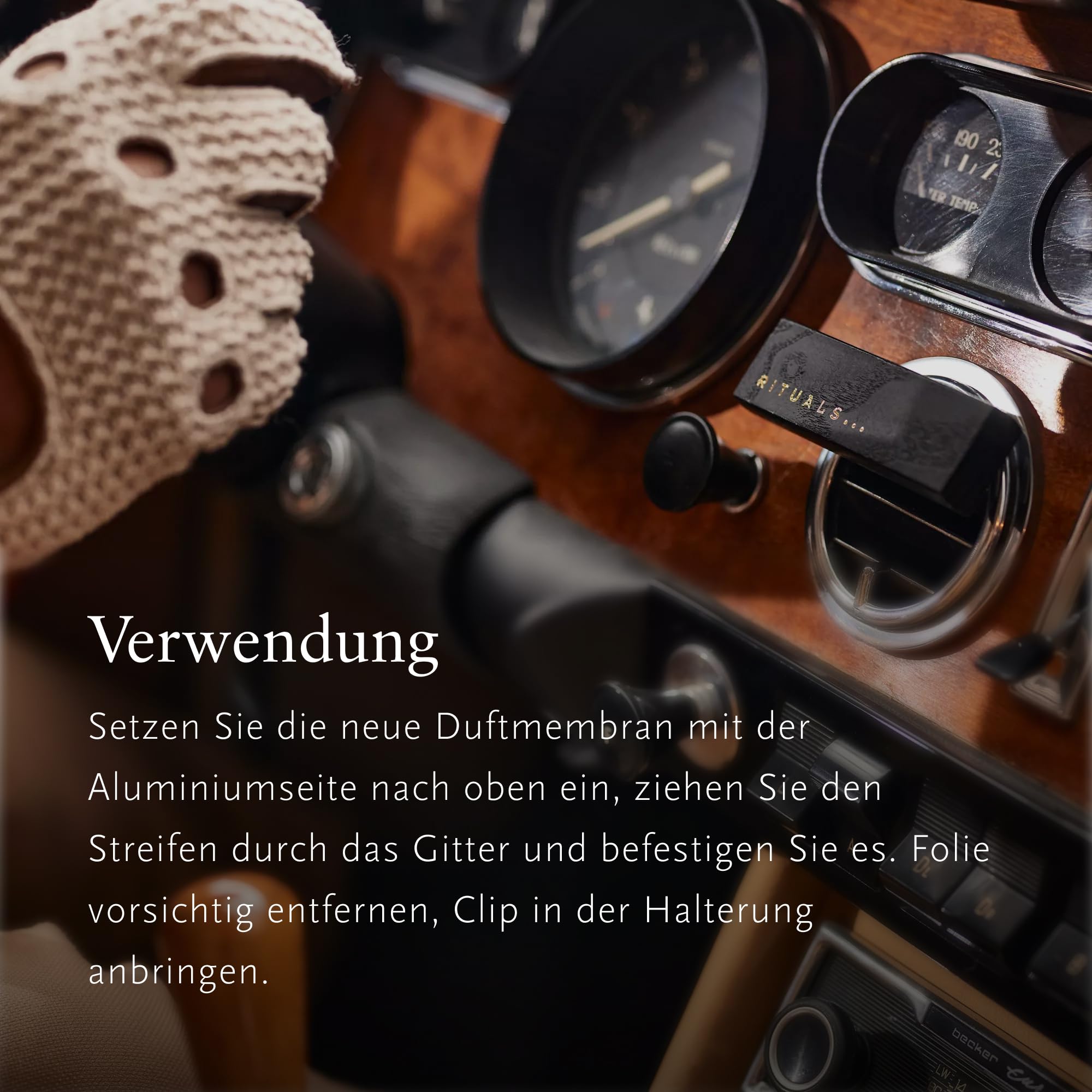 RITUALS Hammam Auto Lufterfrischer Nachfüllpack – 2 Nachfüller – Eukalyptus & Rosmarin – 2 x 3 g – ohne Wiederverwendbaren Holzhalter