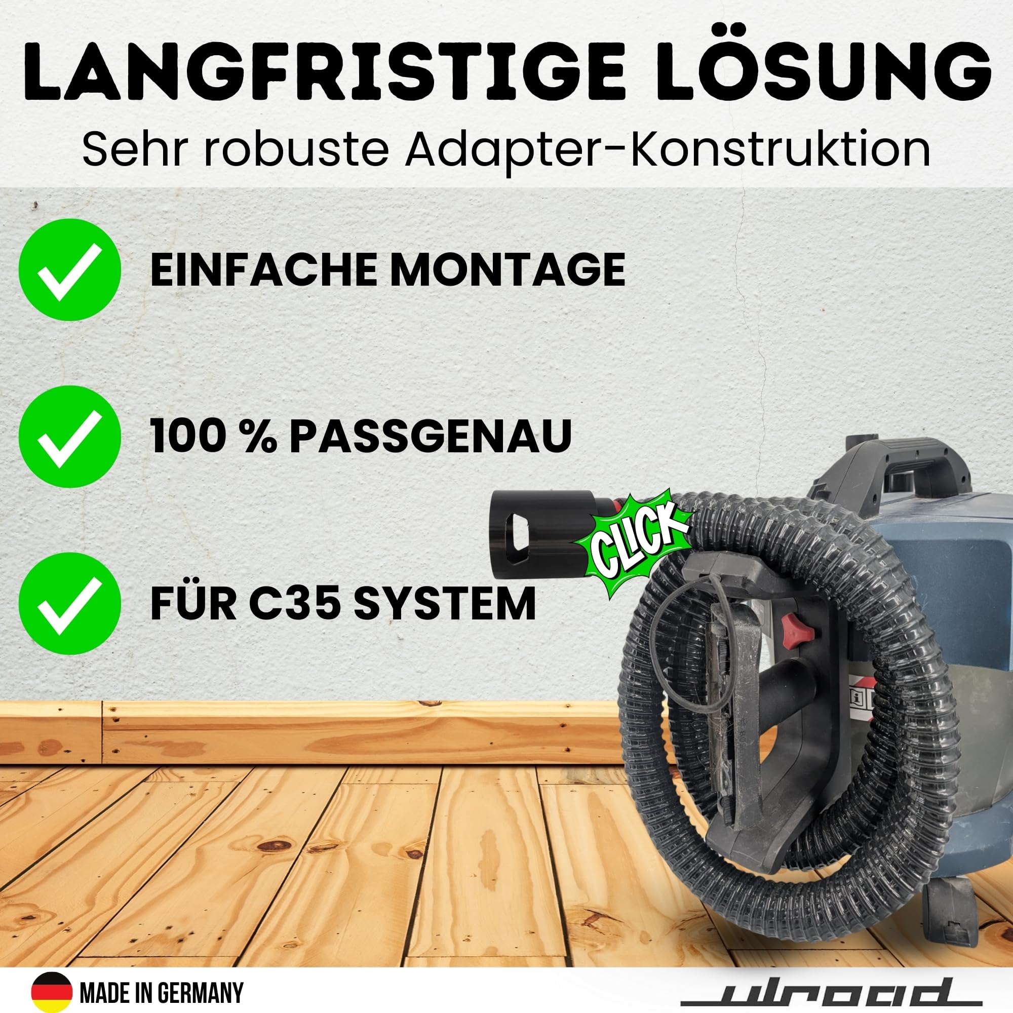 Variant Geräteanschluss passend für Kärcher WD2 / WD3 / WD4 / WD5 / W, 6,52