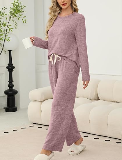 SAMPEEL Pajamas for Women Set Comfy Lounge Sets