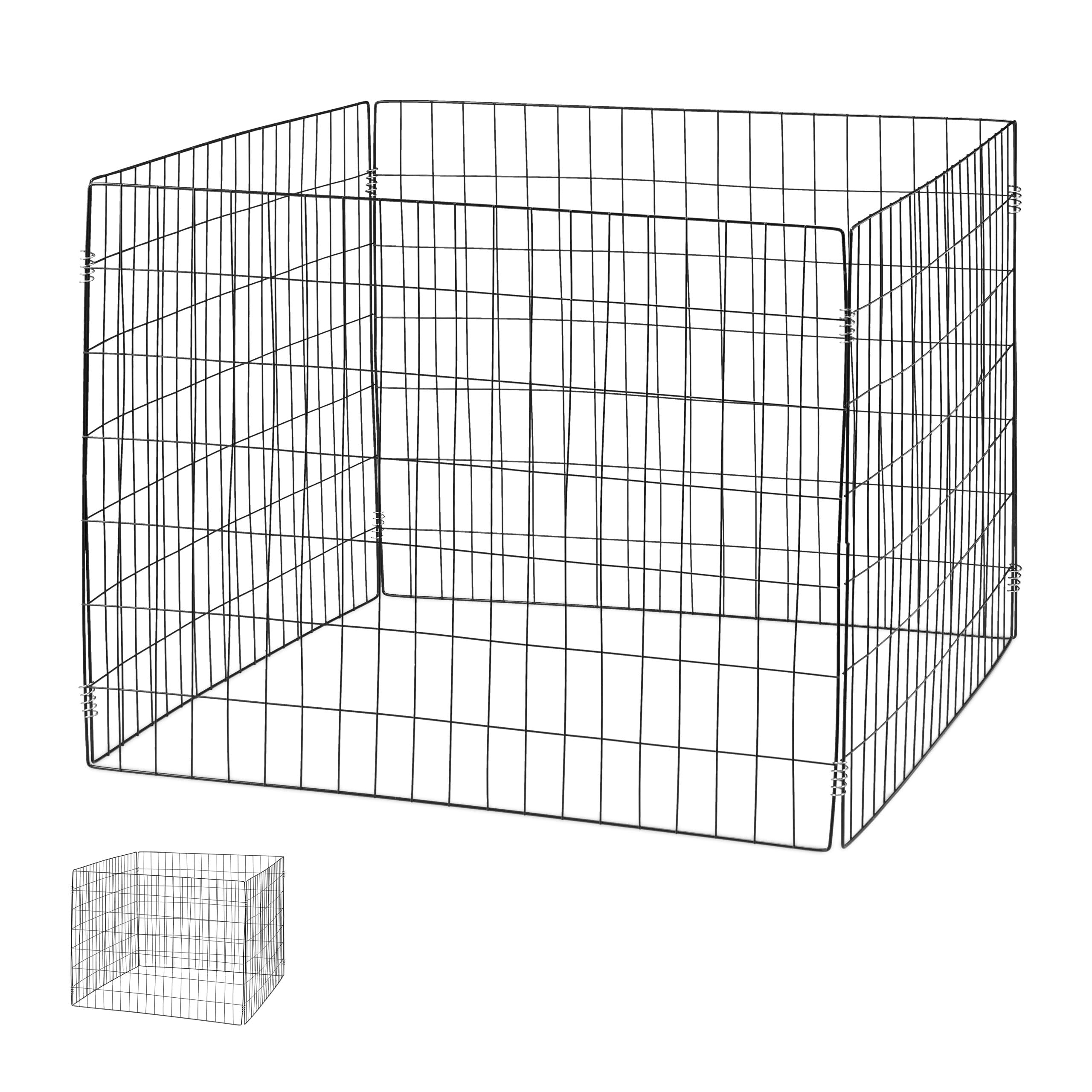 Relaxdays Black Metal Bin, Set Of 2, Wire Composter, Garden Waste, Hwd: 70 X 90 X 90 Cm, 560 Litres, Steel,