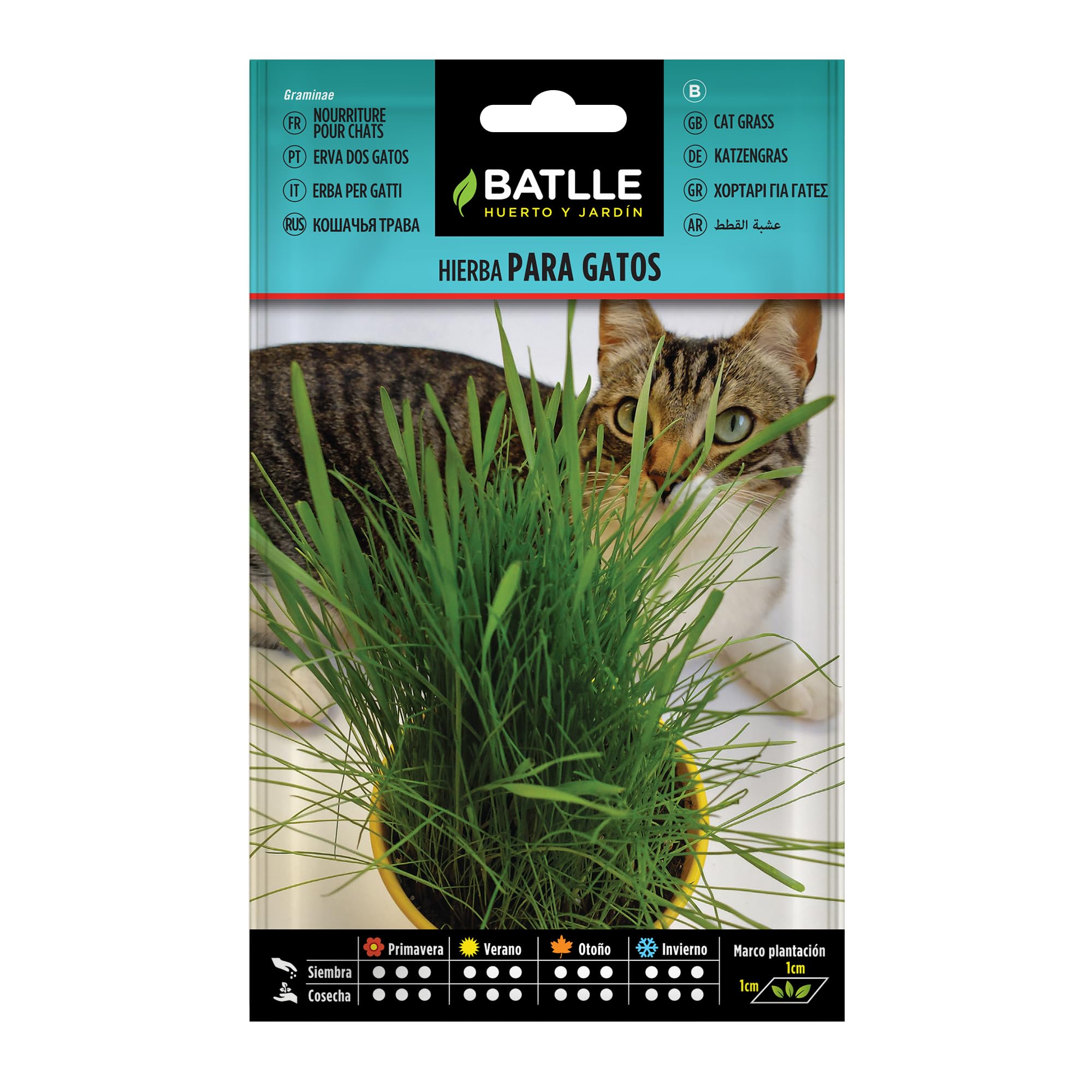 Batlle Aromatic Seeds - Grass for/of Cats (15g)