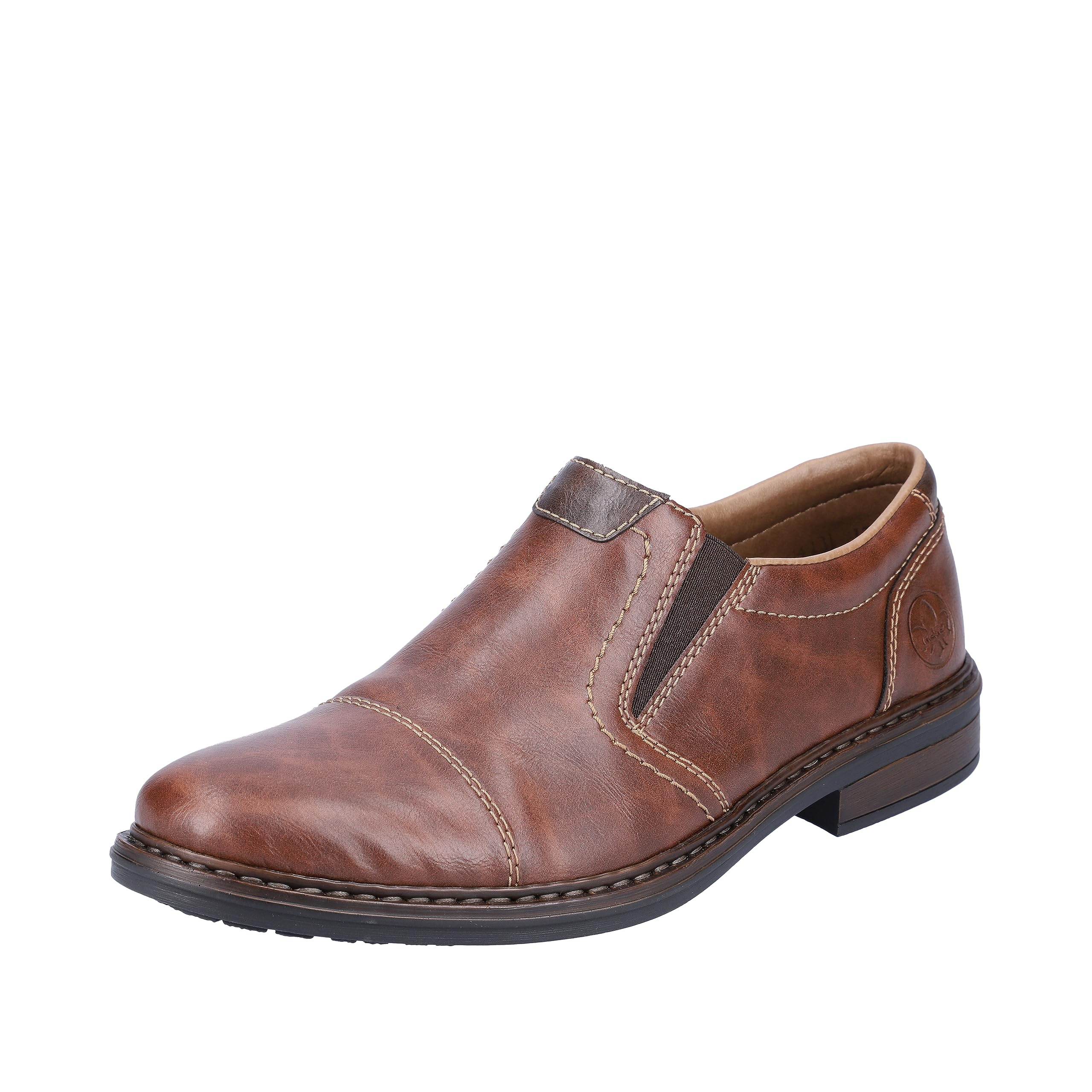 Rieker Colorado Men's Slip On Shoes, Brown 24, 9 UK