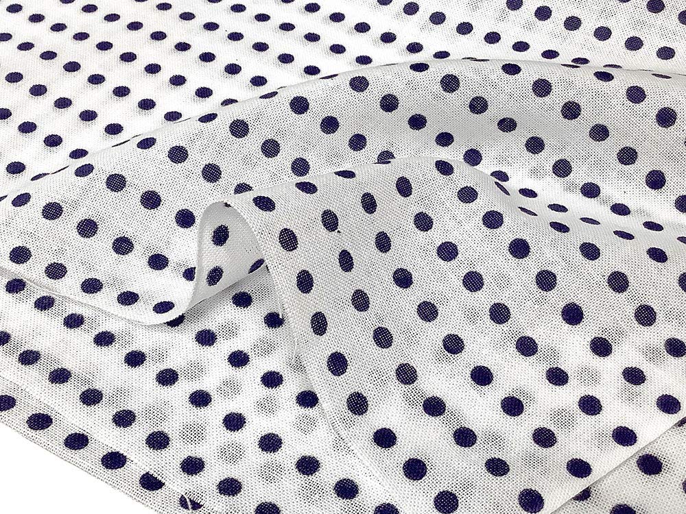Amazon｜【5枚セット】豆絞り手ぬぐい 水玉 白地 紺 日本製｜手ぬぐい 
