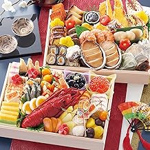 【冷蔵 盛付済 おせち 解凍不要】京都岡崎「味ま野」監修超高級重 柳凰 [長形2段 46品目 約4～5人前] 12/31日お届け