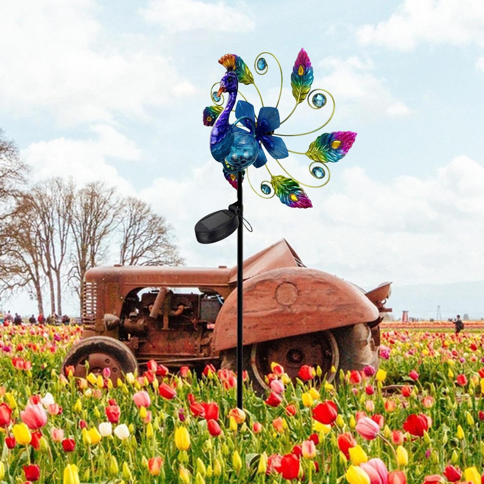 Tourniquets de Jardin en Plein air, Sculptures éoliennes et tournantes