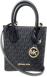 Michael Kors Mercer - Bolso bandolera de piel granulada extra pequeño