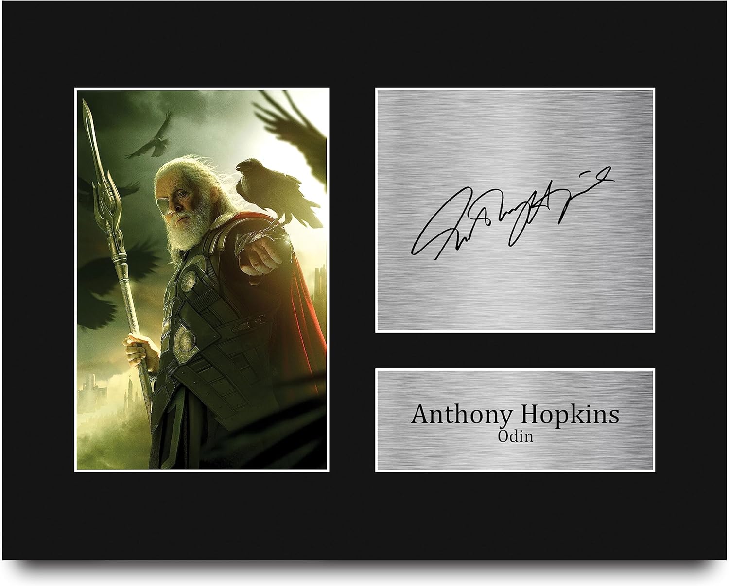 HWC Trading Anthony Hopkins Thor Gifts Printed Signed Autograph Picture for Movie Memorabilia Fans - US Letter (ID-007372)