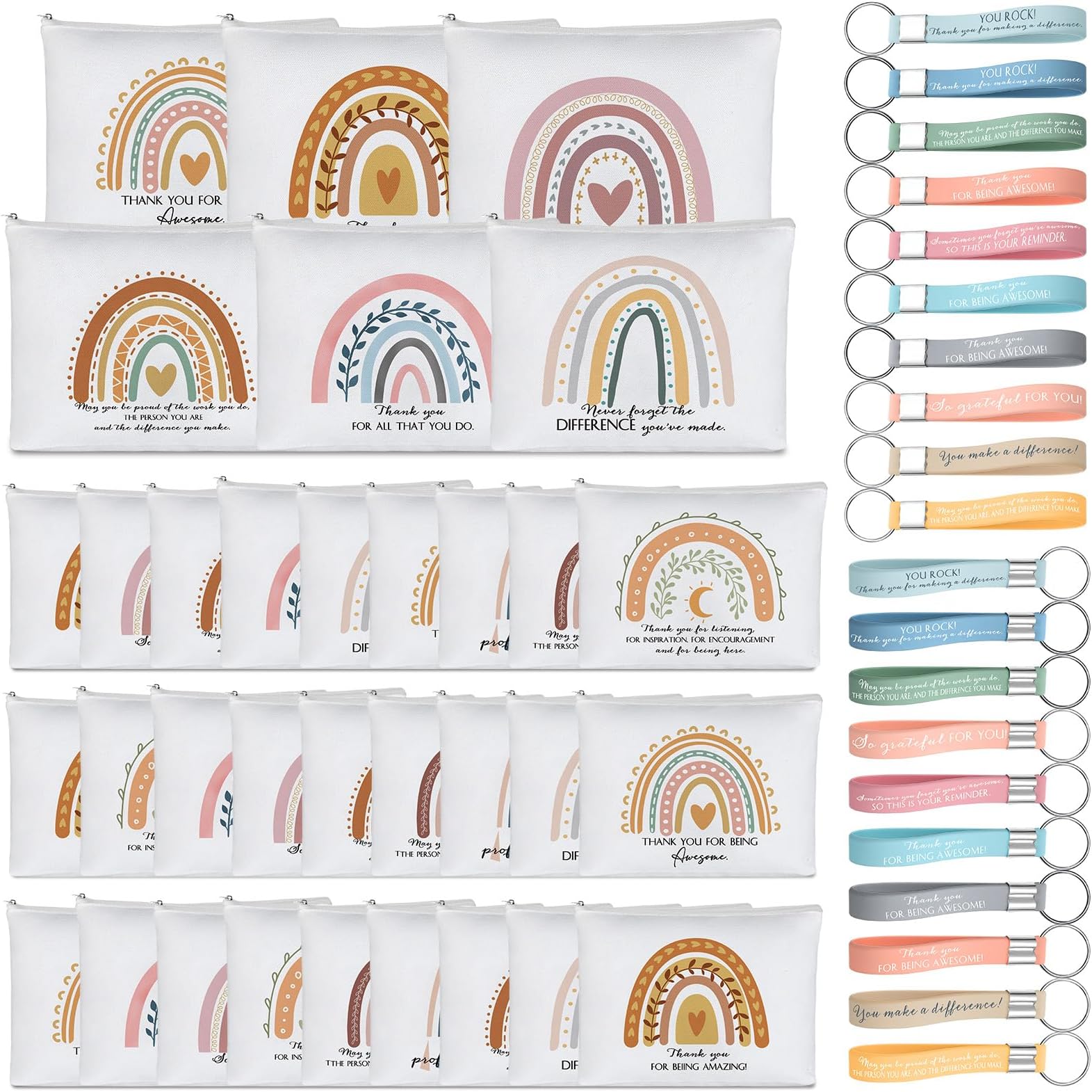 Fumete 40 Pcs Inspirational Gifts for Women Bulk 20 Make