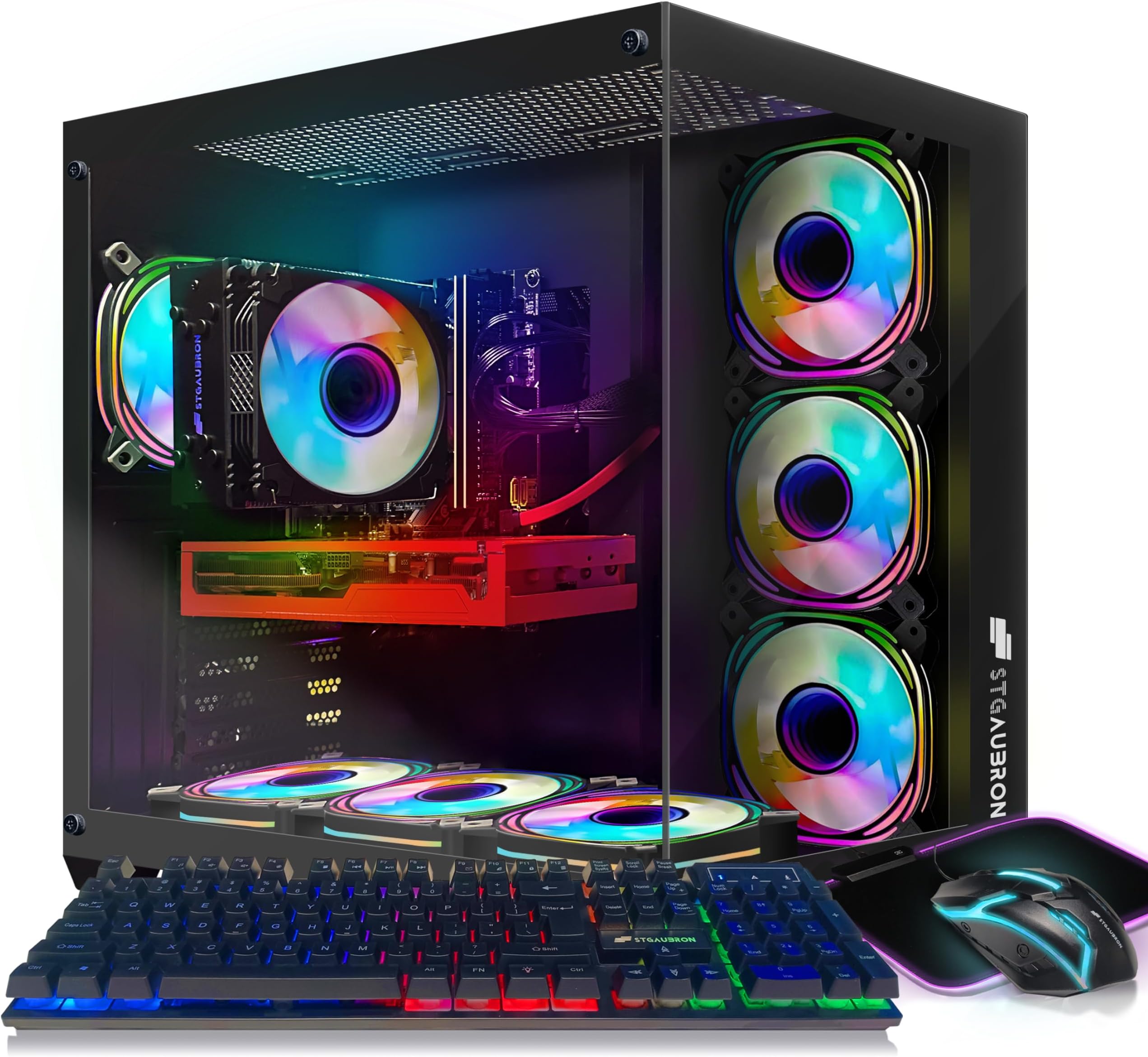 Amazon.com: STGAubron Gaming Desktop PC,Intel Core i7-8700 up to 4.6G ...