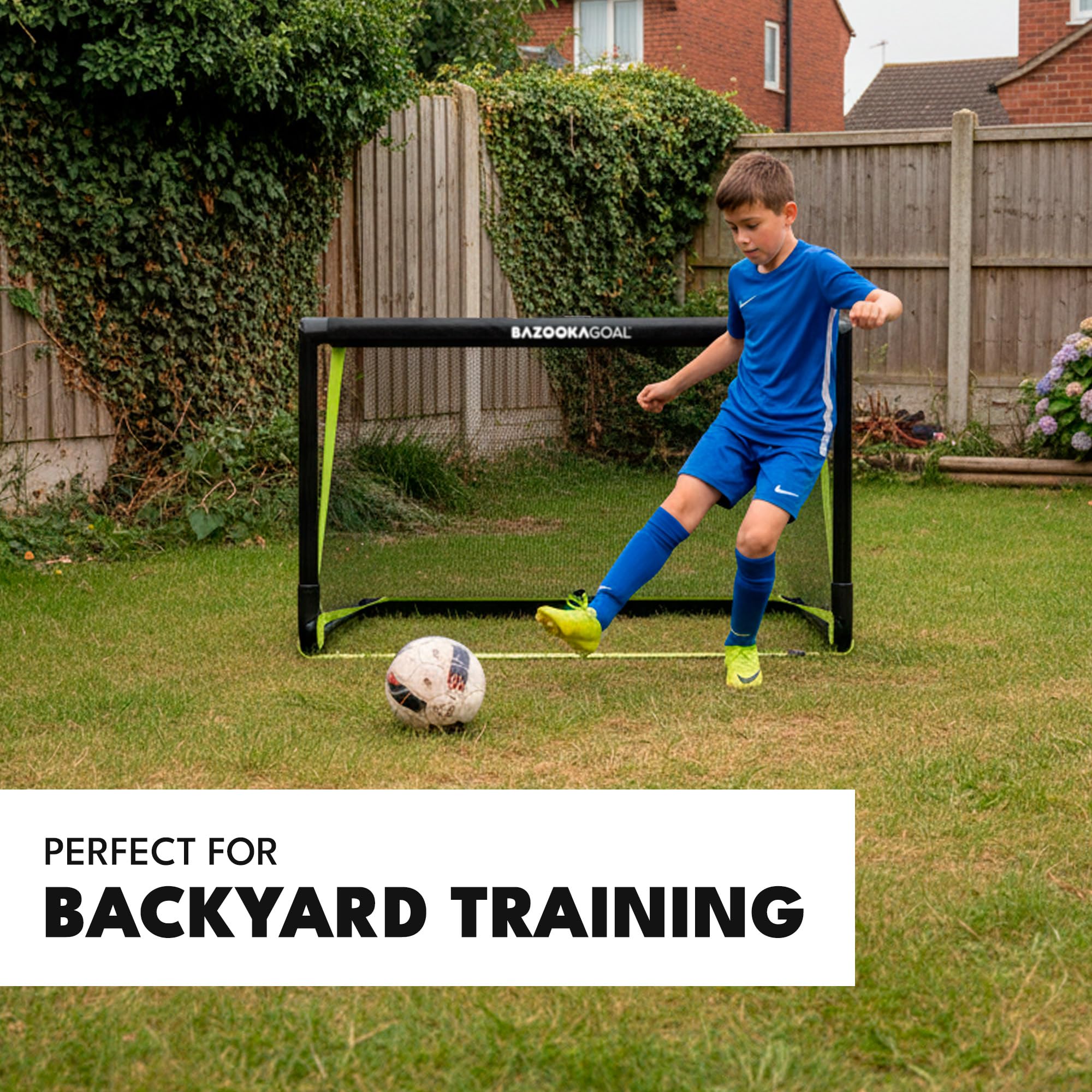 Amazon | BazookaGoalオリジナルソリッドフレームポップアップゴール