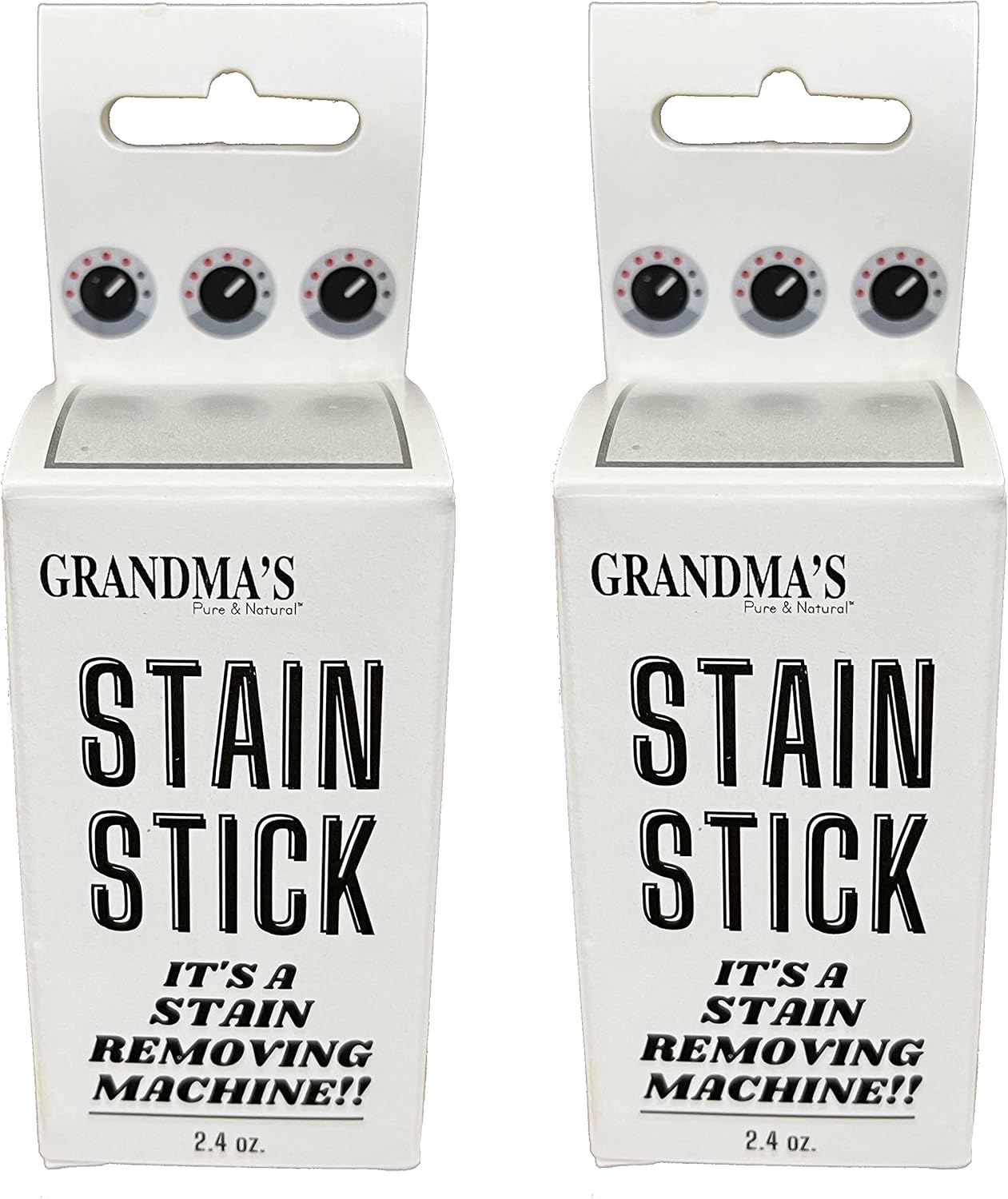 Grandma's Laundry Stain Remover Stick 2.4 Ounce (Pack of