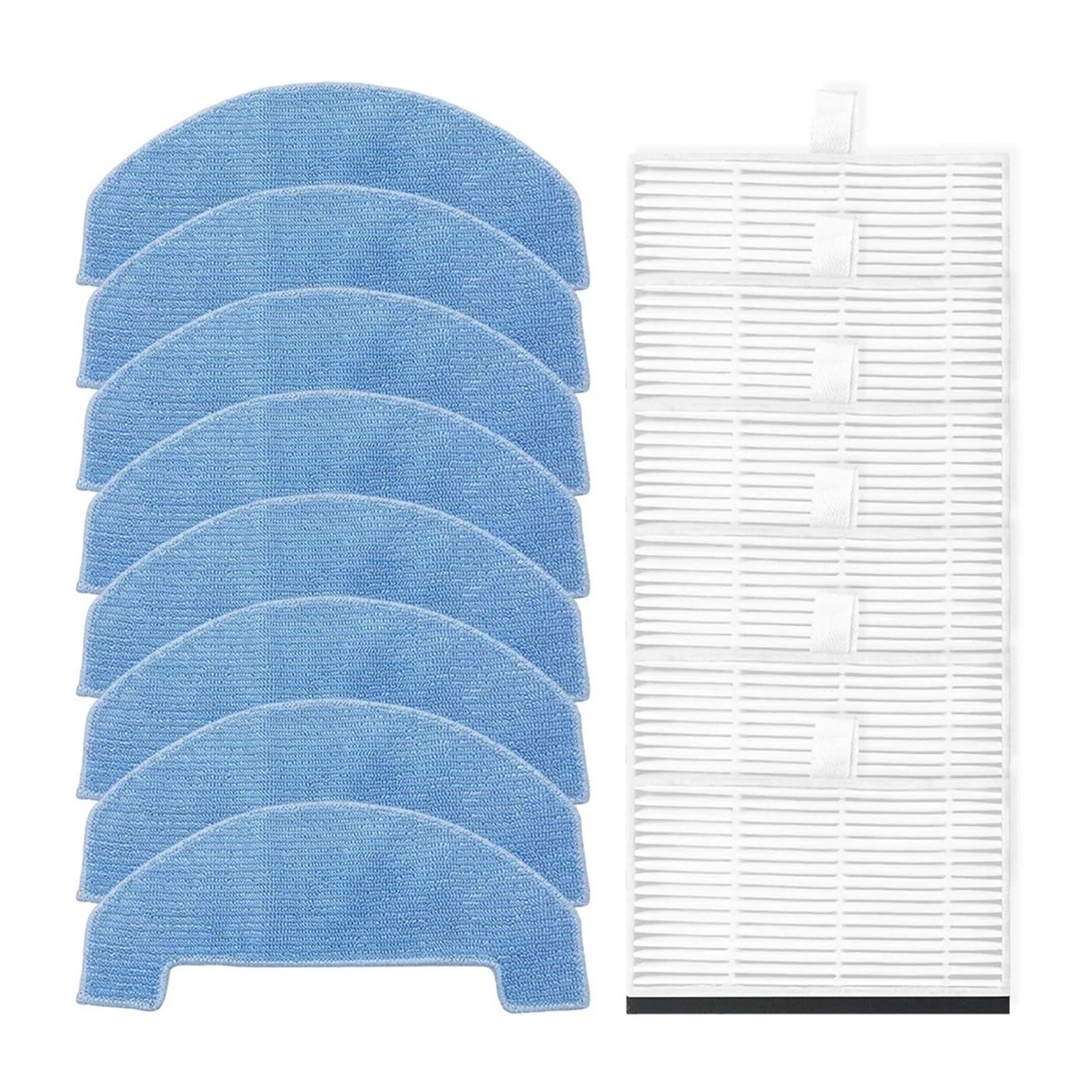 Boseam One Color Mop Cloth, Hepa Filter, Compatible For Proscenic Q8 Max/Q8, Vacuum Cleaner Parts