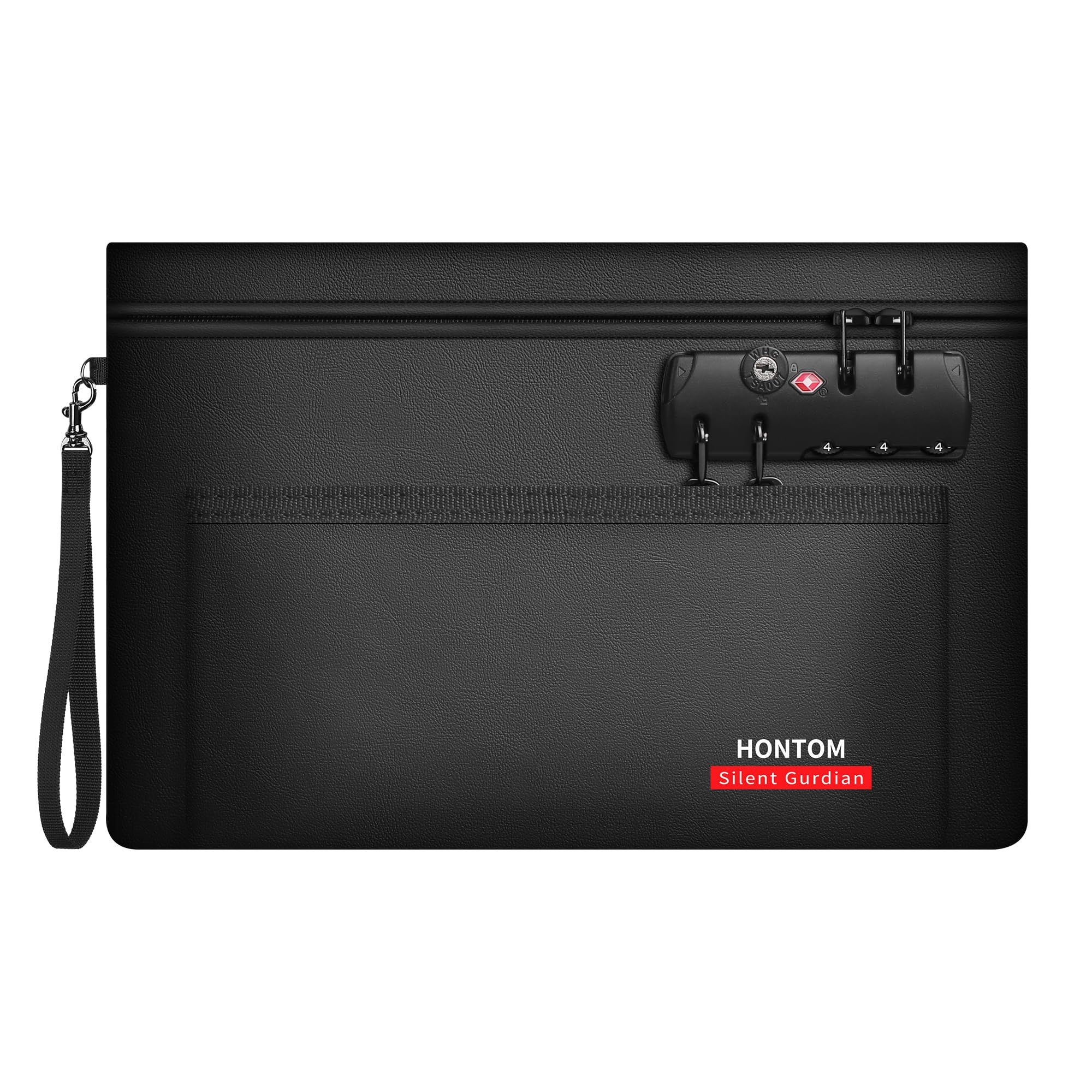 Photo 1 of Hontom Fireproof Money Bag with Lock & Hidden Zipper