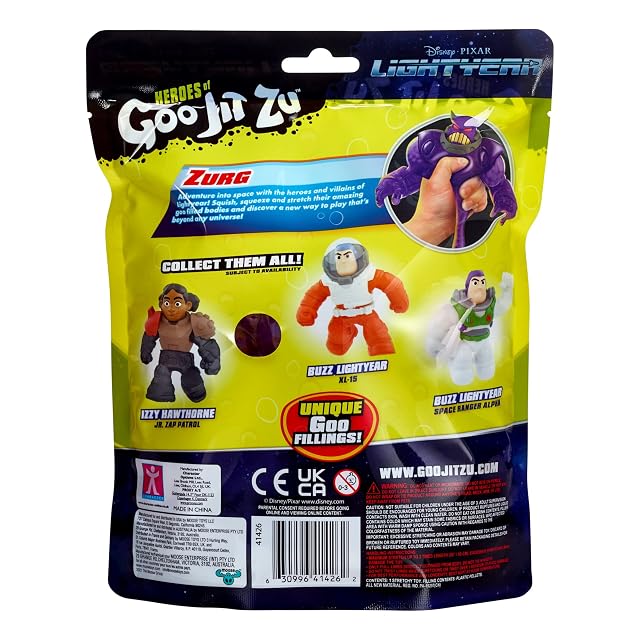 Foto 5 de 5 de Heroes of Goo JIT Zu Lightyear Hero Pack - Zurg, Esponjoso, elástico, héroe pegajoso