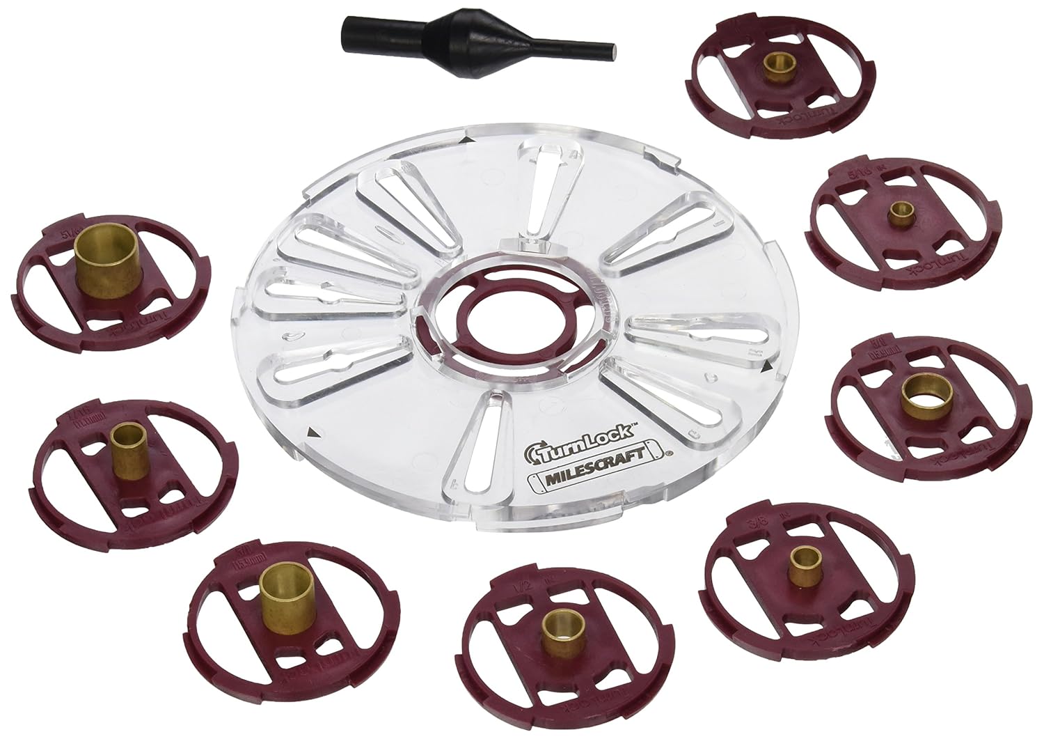 Milescraft 1201 Base Plate & Bushing Set for Routers Amazon.in Home