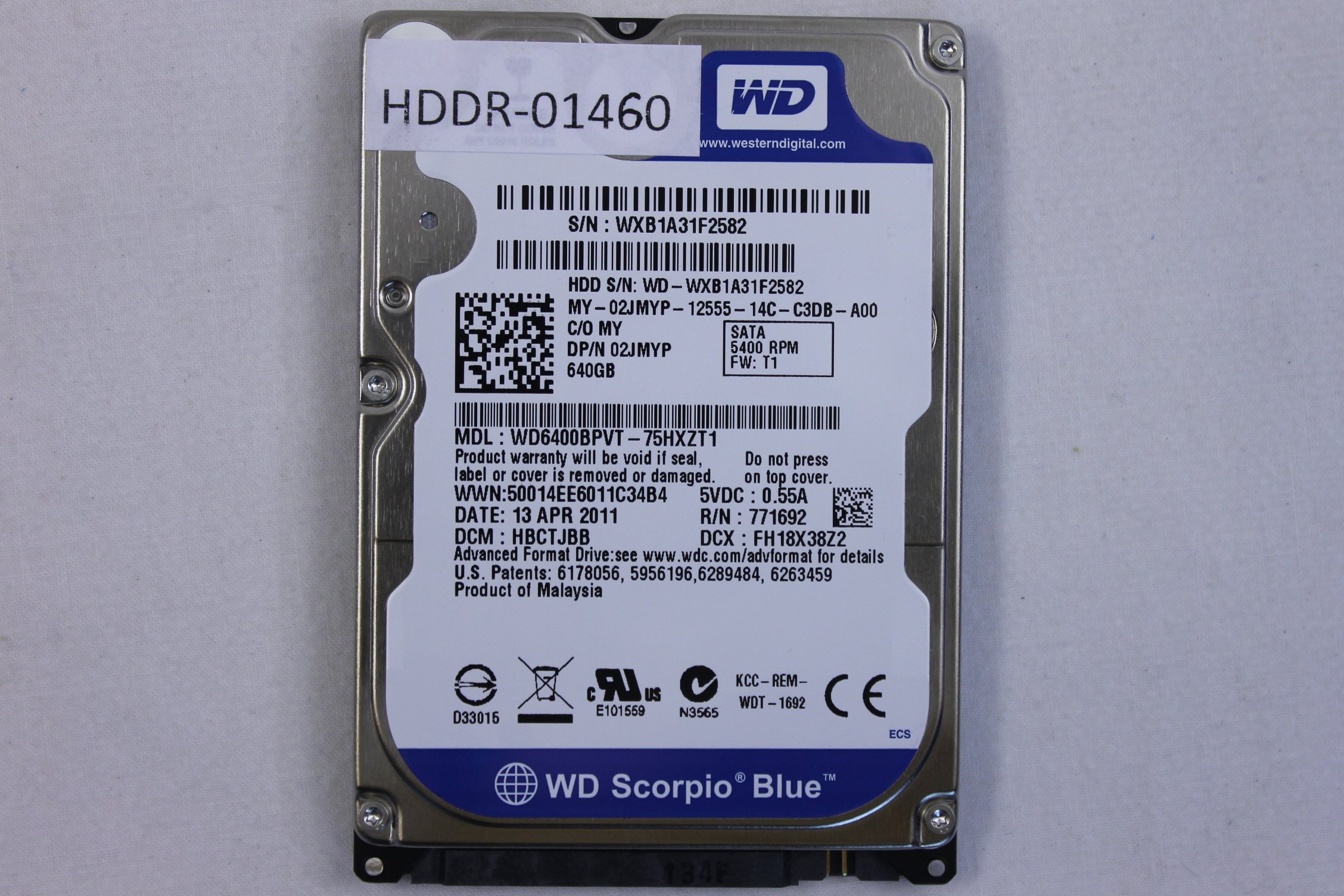 WESTERN DIGITAL 2.5インチ内蔵HDD 640GB Serial-ATA 5400rpm 8MB WD6400BPVT-R Amazon | WESTERN DIGITAL 2.5インチ内蔵HDD Serial-ATA 5400rpm