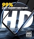 (3 Pack) Protecteur d'écran en verre trempé orzero compatible pour Motorola Moto G Play 2024, Découpes précises de caméras avant haute définition anti-rayure sans bulles
