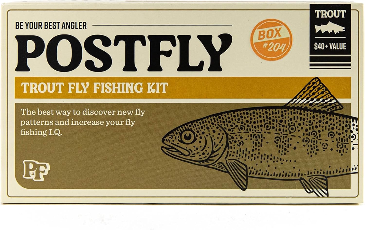 Postfly Trout Fly Fishing Kit, Premium Flies for Rainbow Trout, Brown Trout and Brook Trout