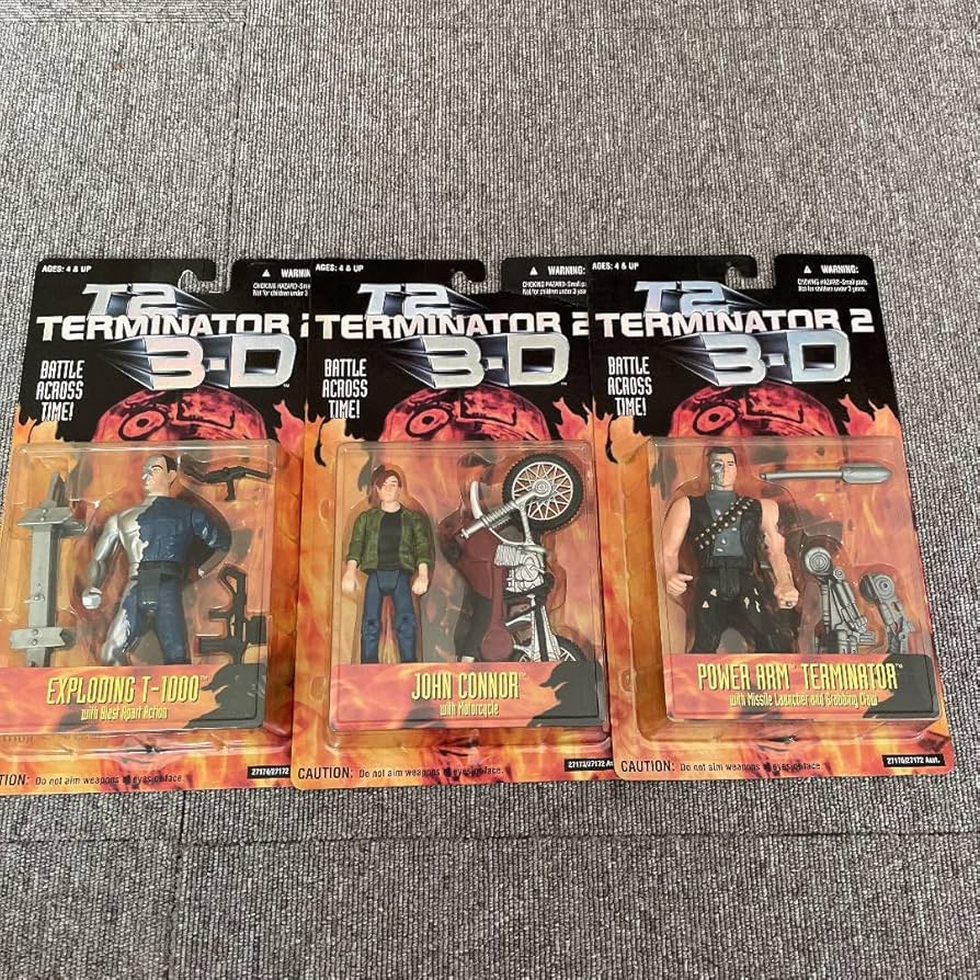 Amazon.co.jp: ターミネーター2 フィギュア 3個セット ジョン