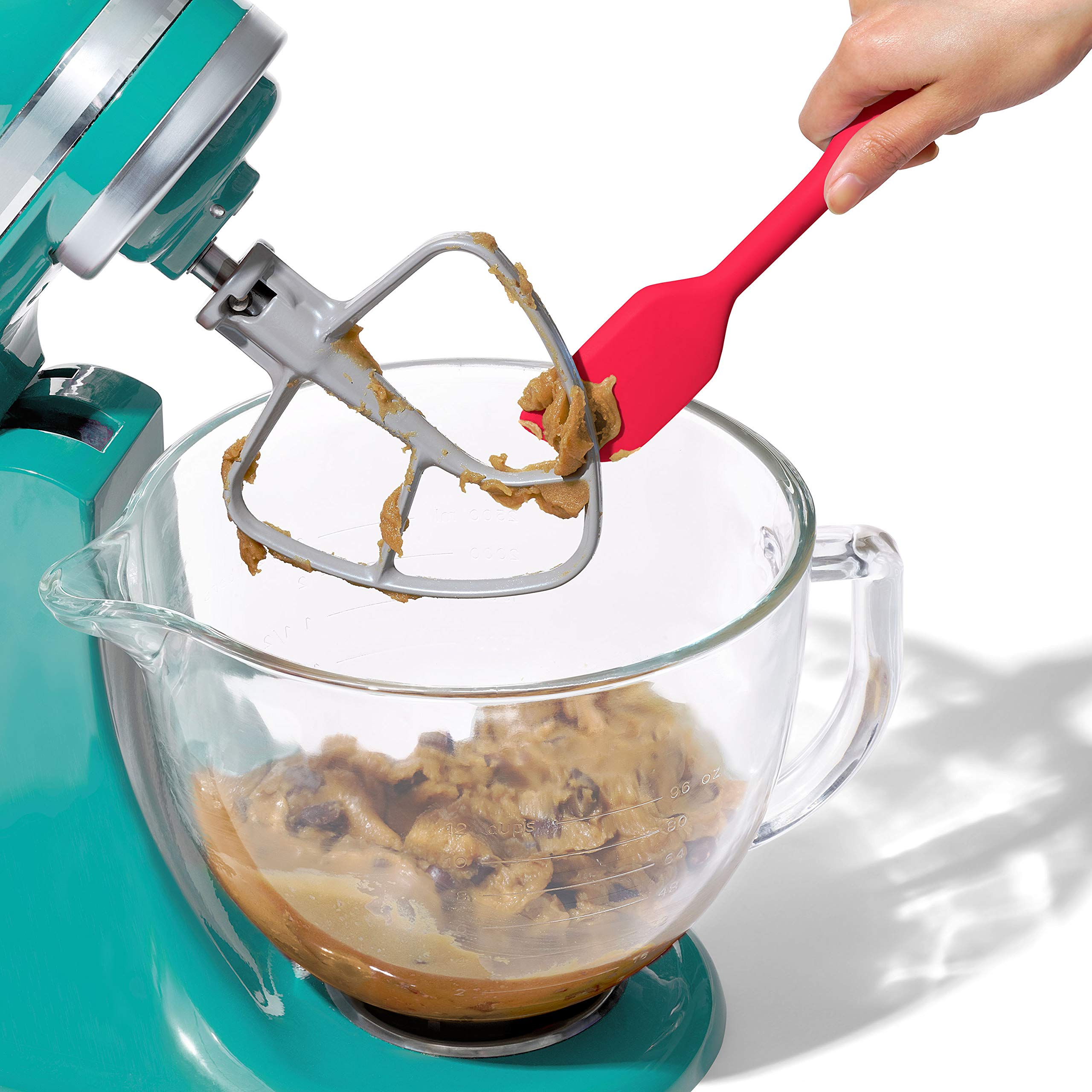 OXO Good Grips Spatola da Cucina in Silicone per Marmellata, Piccola