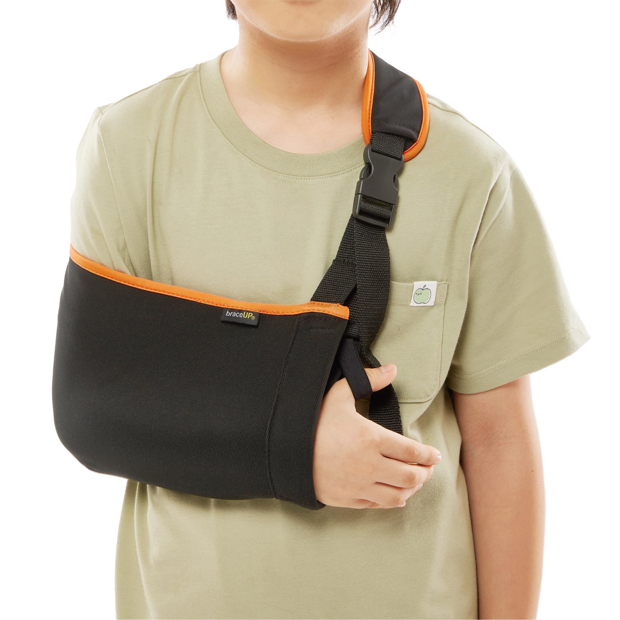 BraceUP Armschlinge Kinder – Verstellbare Armschlaufe für Jungen & Mädchen (110–150 cm), Komfort bei Verletzungen, Beidseitig Tragbar, Leicht anzulegen