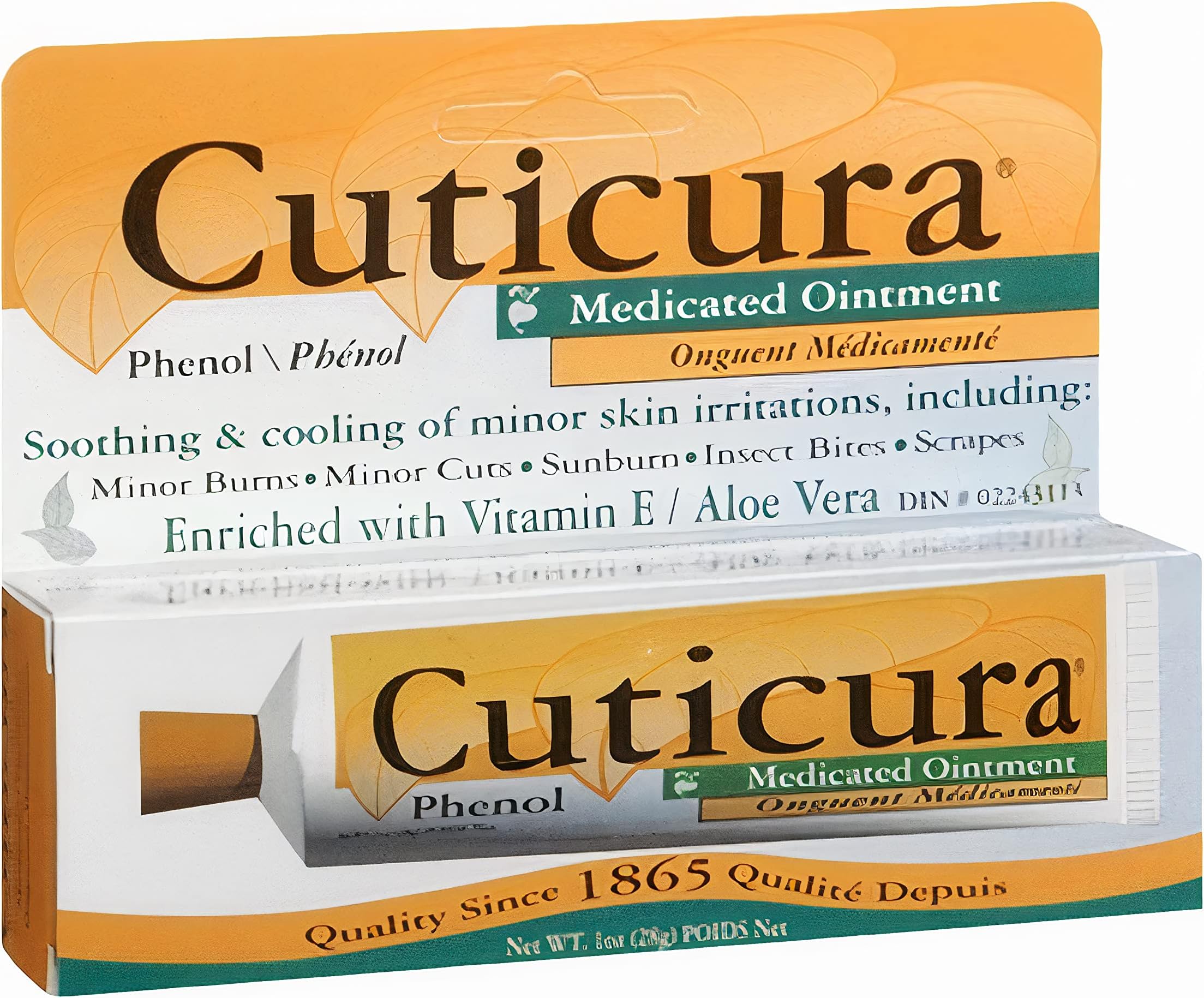 Pain Relieving Medicated Ointment with Phenol - 1 oz