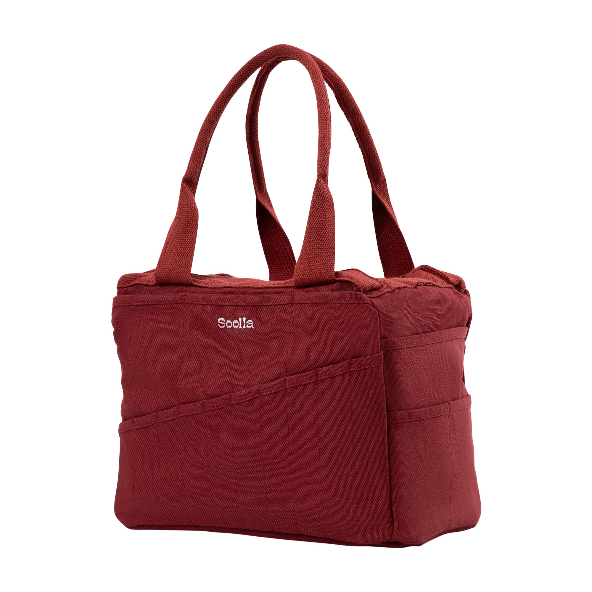 Soolla Studio Bag: Pottery Tool Bag & Craft Storage, Art Supply Organizer, Washable Tote, Knitting Yarn, Crochet Projects - Image 4