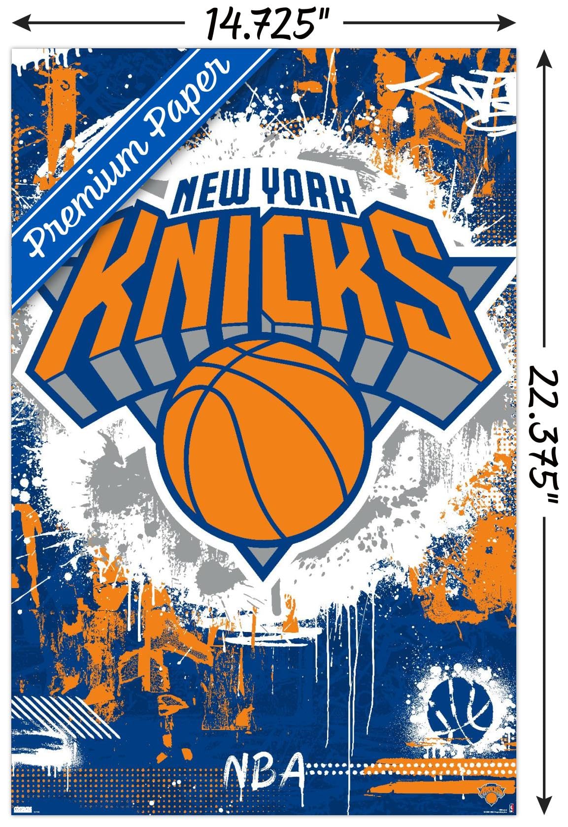 Amazon.co.jp: Trends International NBA ニューヨーク・ニックス