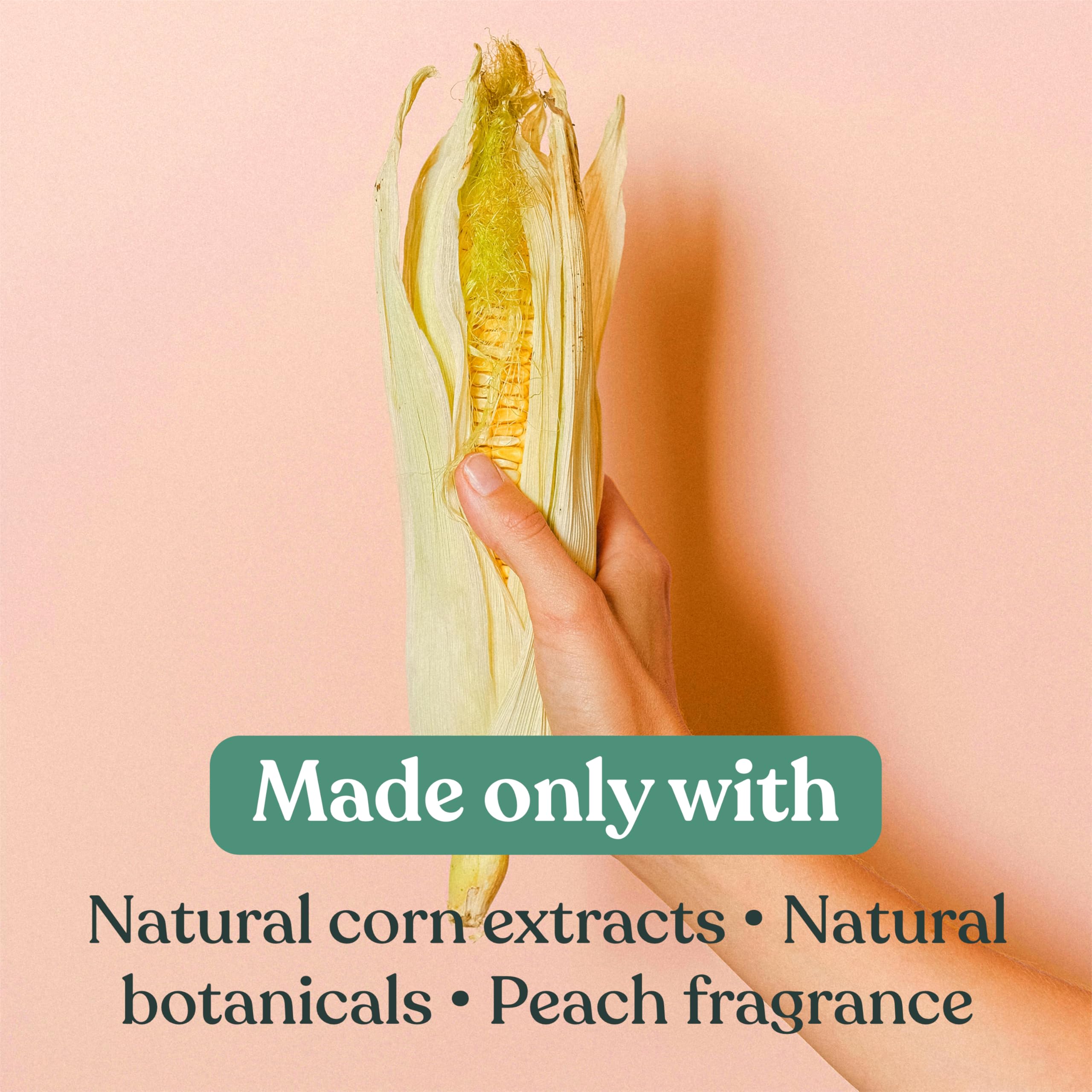 Lazy Coconuts Sweet Peach - Cuentas de lavandería ecológicas, sin plástico, mínimas, ingredientes naturales - Potenciadores de aroma a lavandería sin tintes, cero residuos, paquete reciclable, carbono