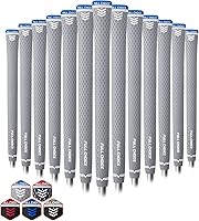 Vista 15 de 13 Pack Golf Grips, Durable Rubber Grip for Clubs, Anti-Slip “+” Texture & Zipper Back Design, Grips Only or Grips & Regripping Kit