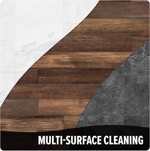 Miniatura 6 de Dirt Devil Trapeador de polvo, plumeros para suelos de madera dura, incluye almohadillas de microfibra reutilizables, limpiador multisuperficie,