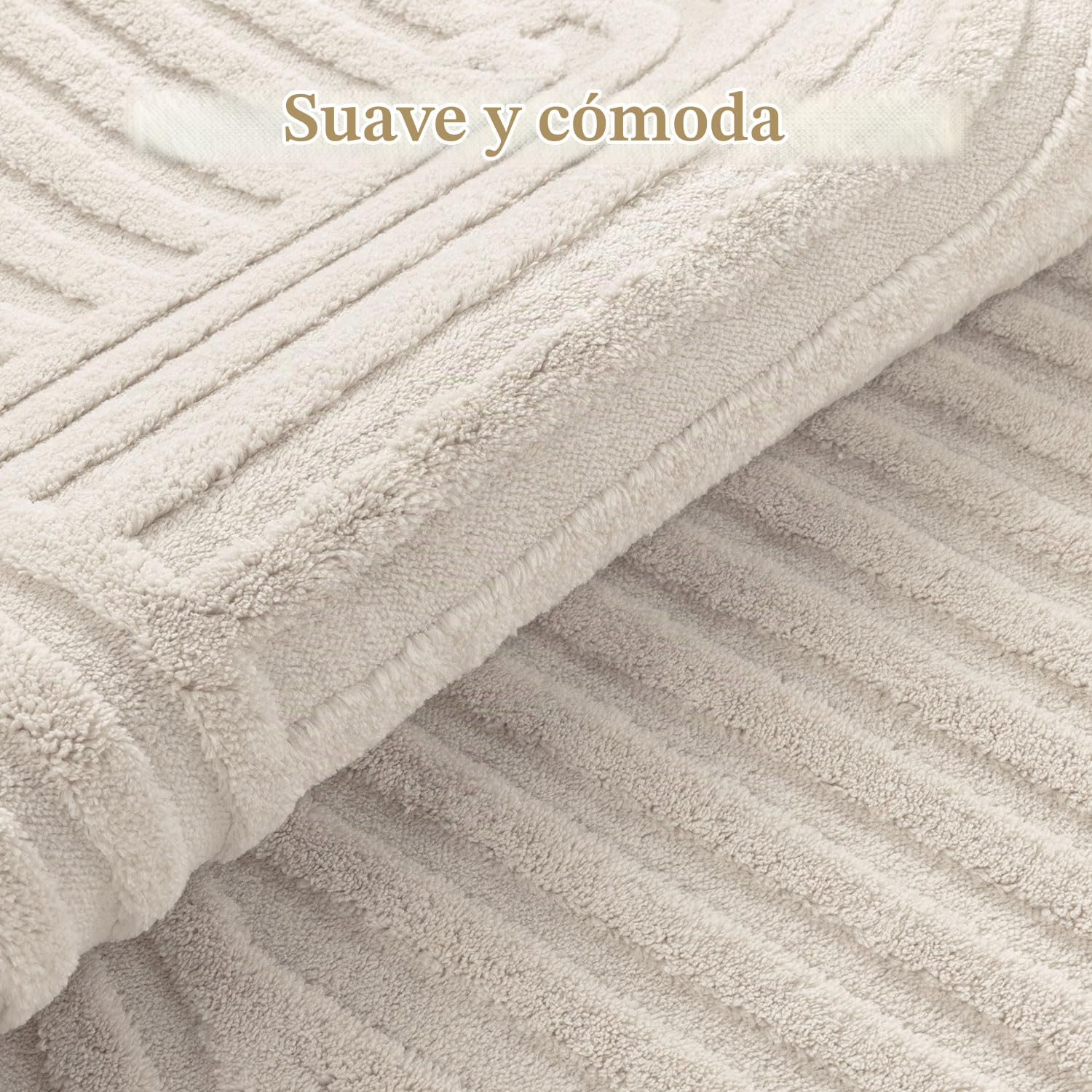 SHACOS Alfombra Salón Moderna Beige 160x230cm Alfombra Decorativa Habitación Motivo Geométrico Suave Antideslizante Interior para Sala de Estar, Dormitorio, Comedor
