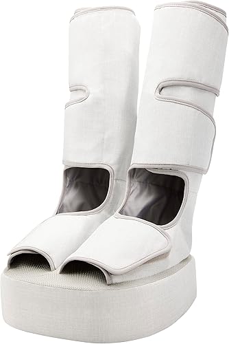 Homedics Masajeador de piernas y pies, Shiatsu de amasamiento profundo, masajeador de piernas de 360 grados, calor relajante, múltiples modos de