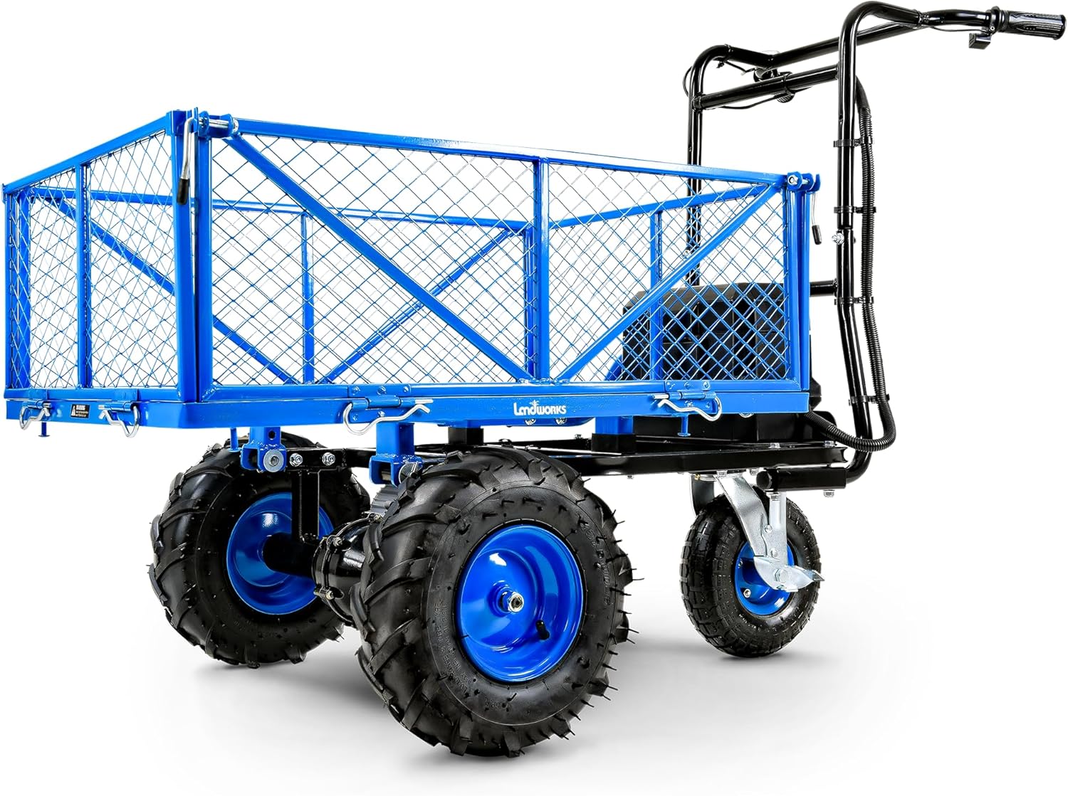 Landworks Utility Service Cart Wheelbarrow Power Wagon