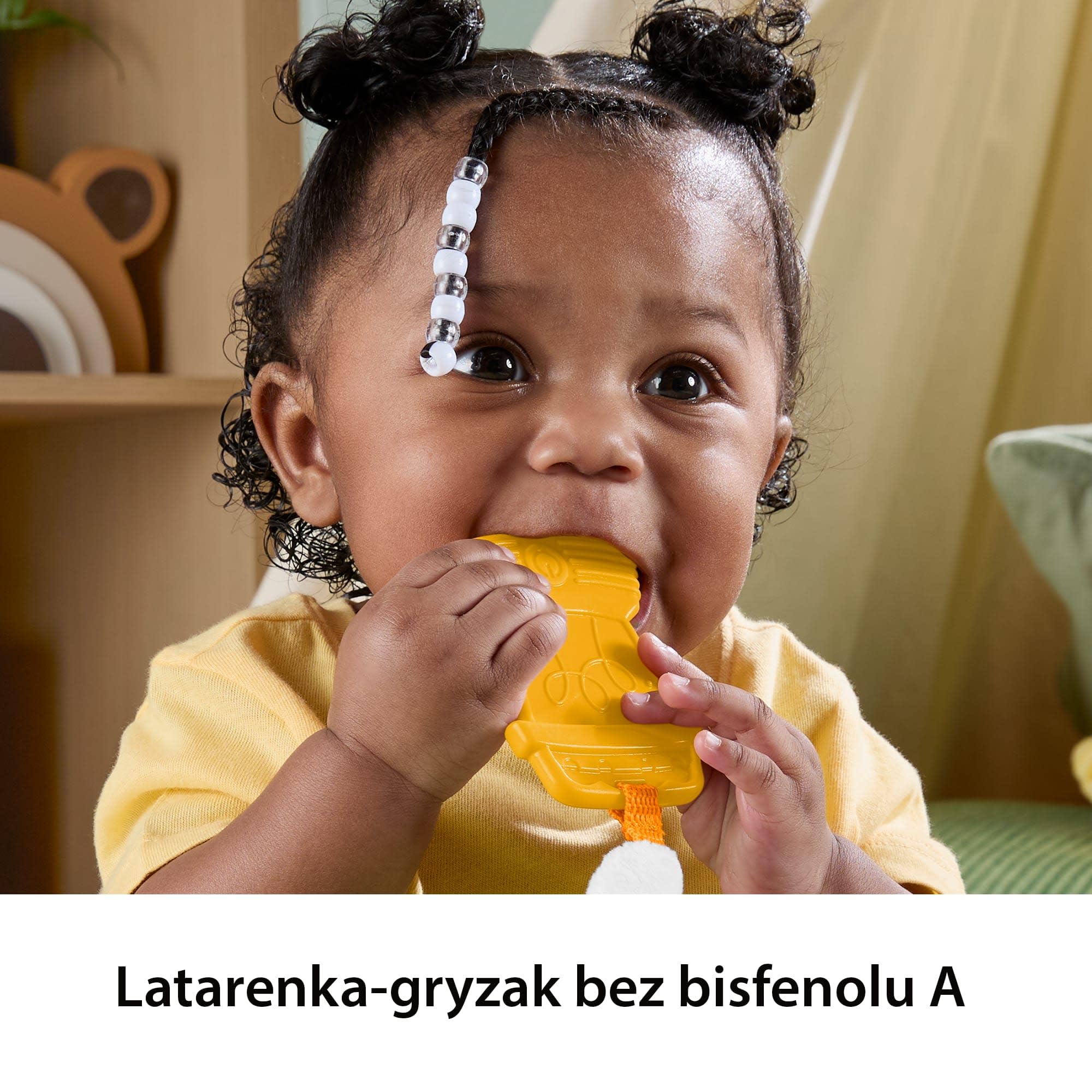 Fisher-Price Leśni Przyjaciele Króliczek-przytulanka z dzwoneczkiem, pluszowa maskotka + gryzaczek, elementy sensoryczne, zabawka pluszak dla niemowląt 6 mies.+, JLB87