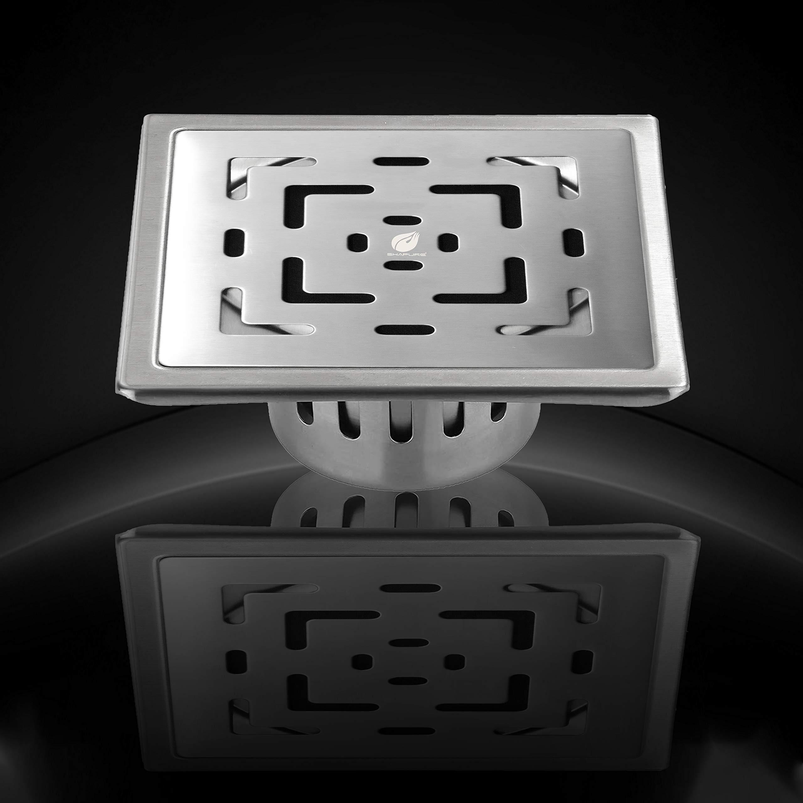 Buy Shapure Stainless Steel Grade 304 Bathroom Drain Channel Grating