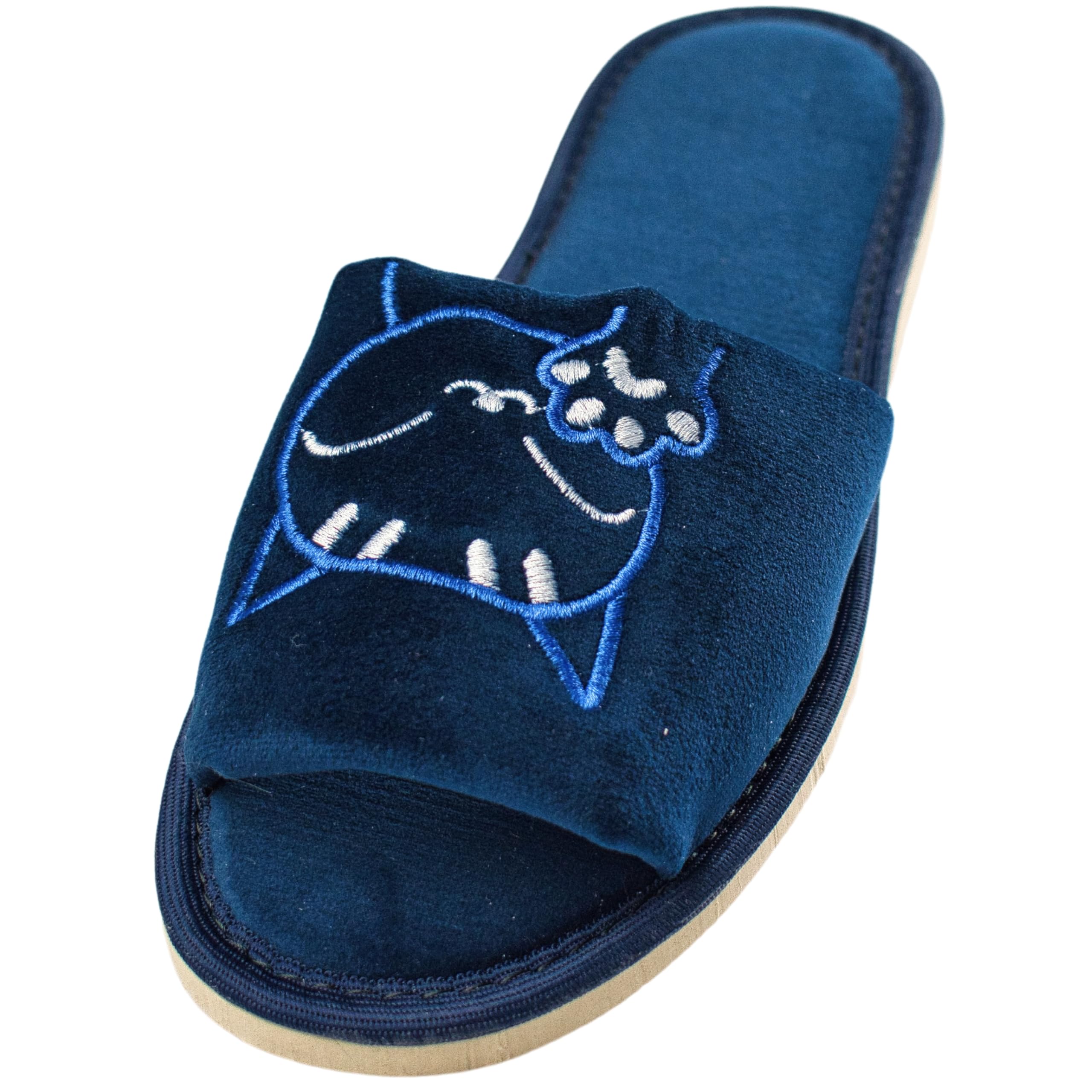 APREGGIO Hausschuhe Damen – Bequeme Pantoffeln & Slippers, Komfortable Damen Hausschuhe aus Textil 36/41 EU