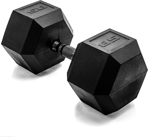 Miniatura 83 de CAP Barbell Coated Hex Dumbbell Weight - Single | 10-120 lbs | Multiple Options