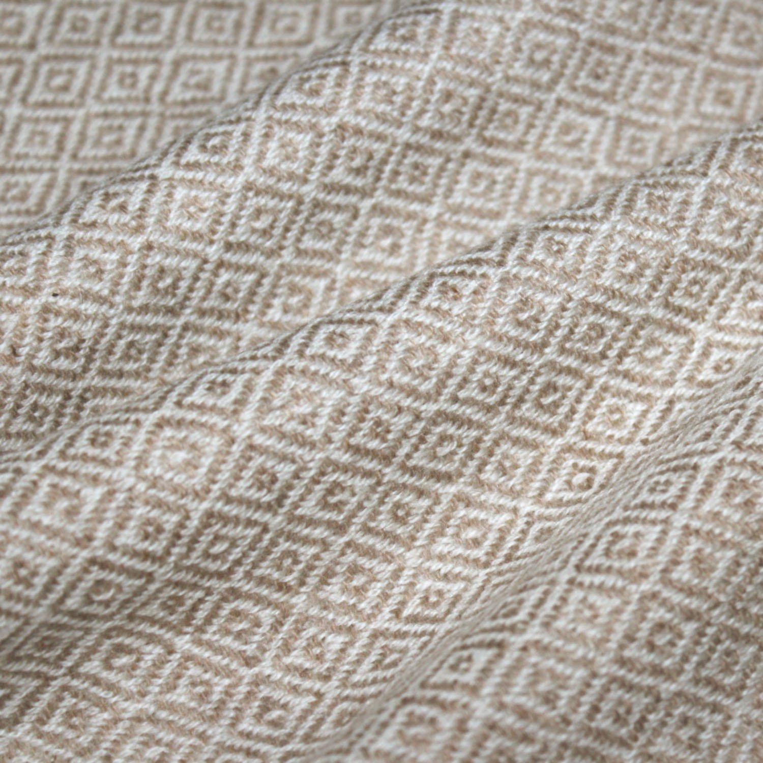 Lorenzo Cana Kaschmirdecke Kuscheldecke 100% Kaschmir flauschig weiche Wohndecke Decke handgewebt, Sofadecke Kaschmirdecke Wolldecke 96176