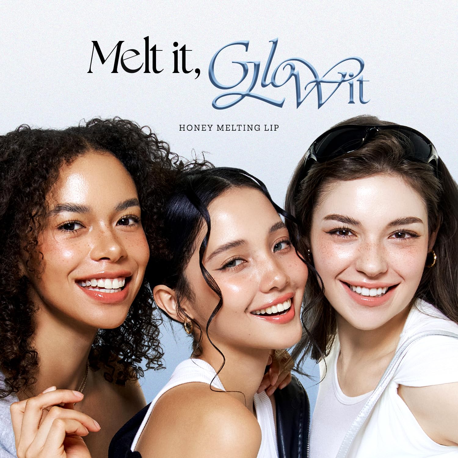 Nature Republic HONEY MELTING LIP GLITTER & PLUMPING (15 CRYSTAL SPARKLE) SOFT LIP STICK Hydrating&Moisturizing clear Gloss,Volumizing formula & Sheer tint, Shine Glimmer Finish - Image 8